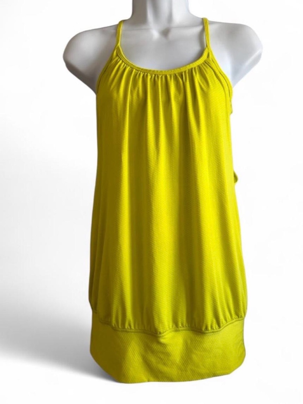 lululemon athletica Bright Yellow Relaxed Racerback Tank